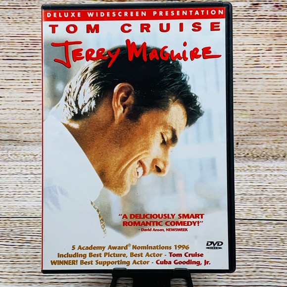 Jerry Maguire [1996 DVD] Tom Cruise Cuba Gooding Jr. 5 Academy Award Nominations - Picture 1 of 6
